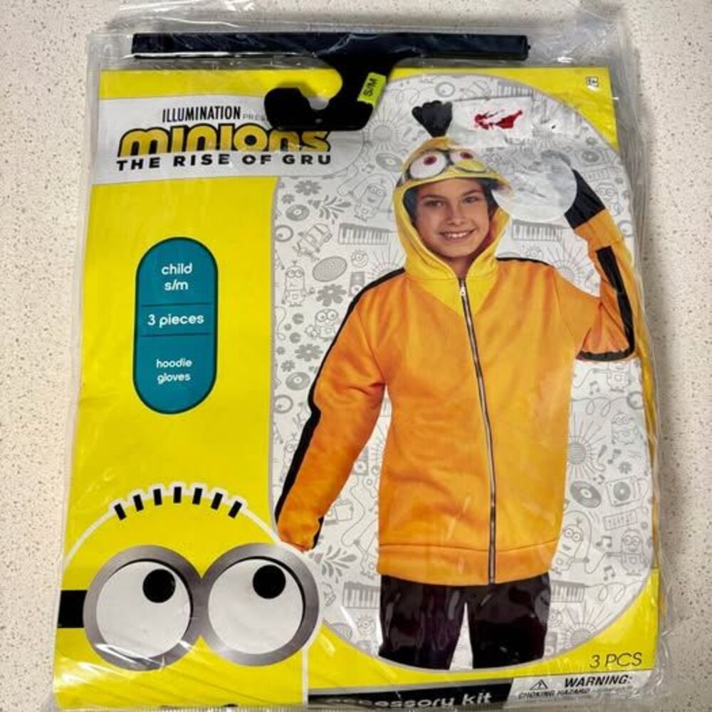 Minions Accessory Set Hoodie Halloween Costume